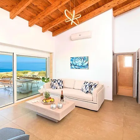 Vista Mare Heated Pool Villa Georgioupoli